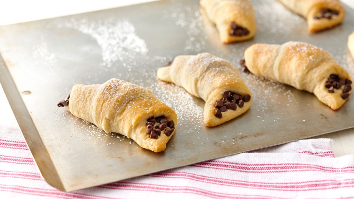 Crescent Roll Chocolate Croissants Recipe