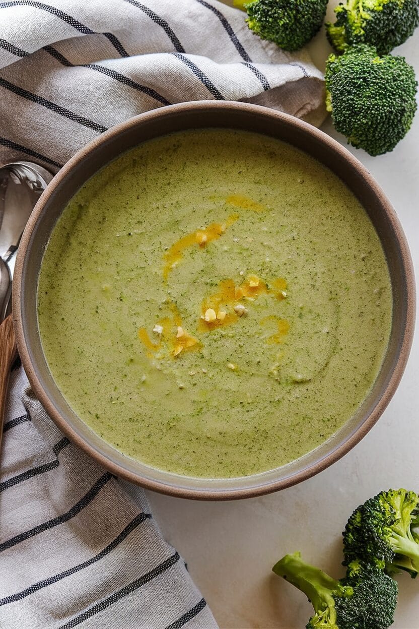 Homemade Cream of Broccoli Soup