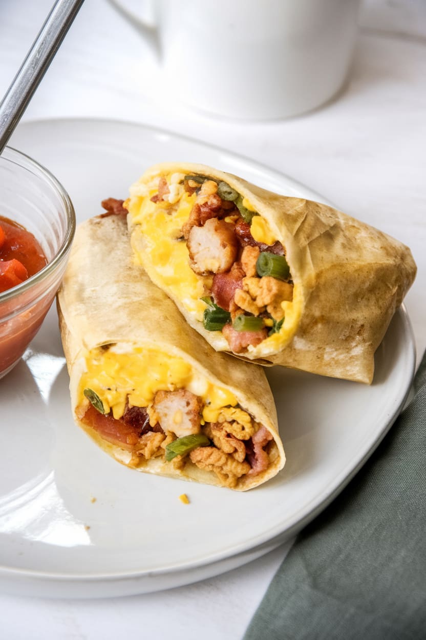 Make-Ahead Breakfast Burritos