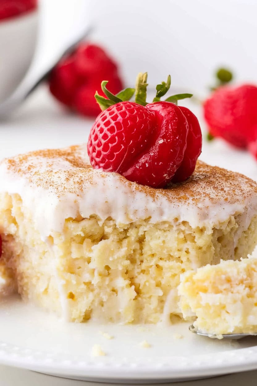 Tres Leches Cake with Cake Mix