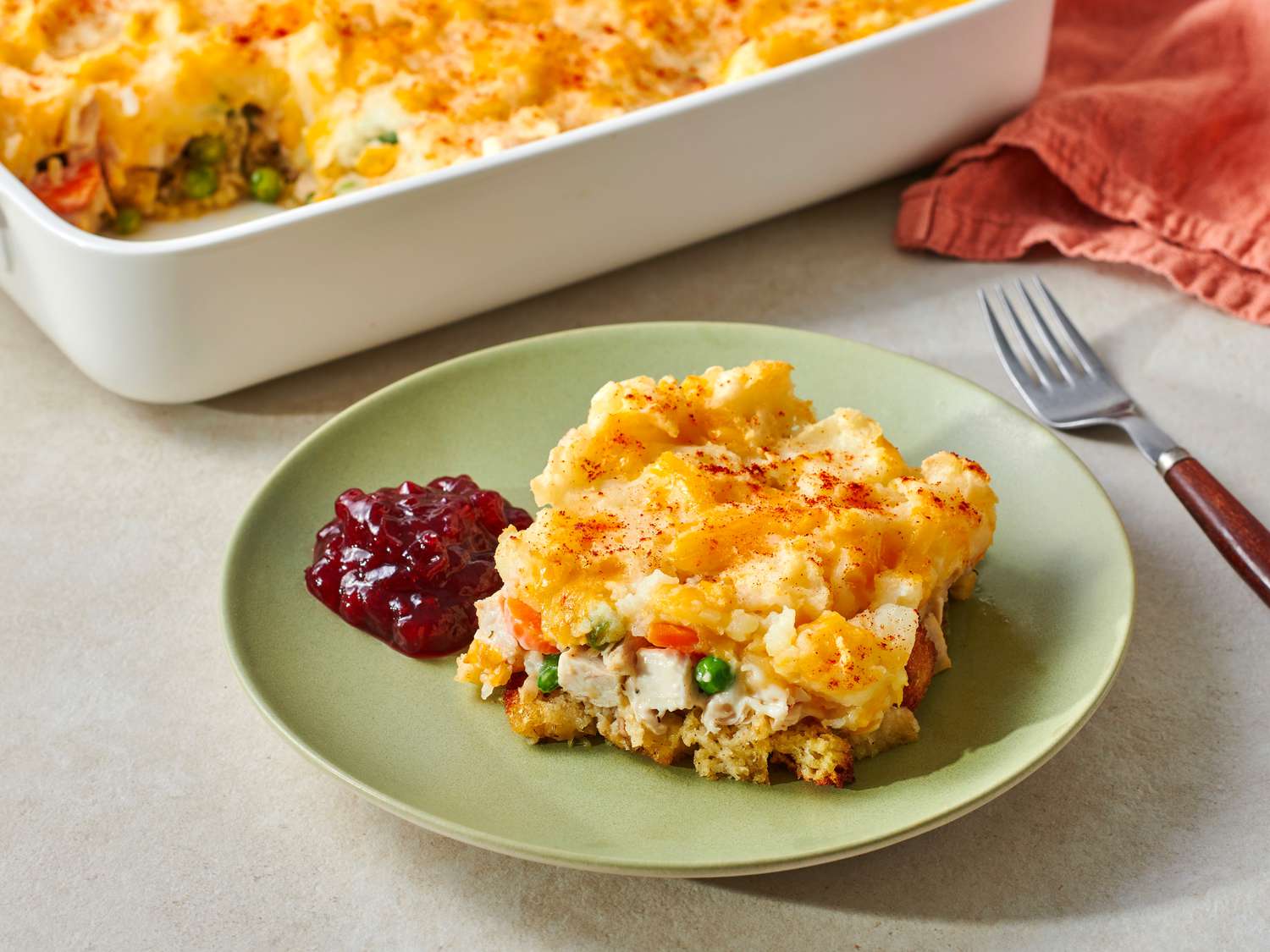 Thanksgiving Leftover Casserole Recipe
