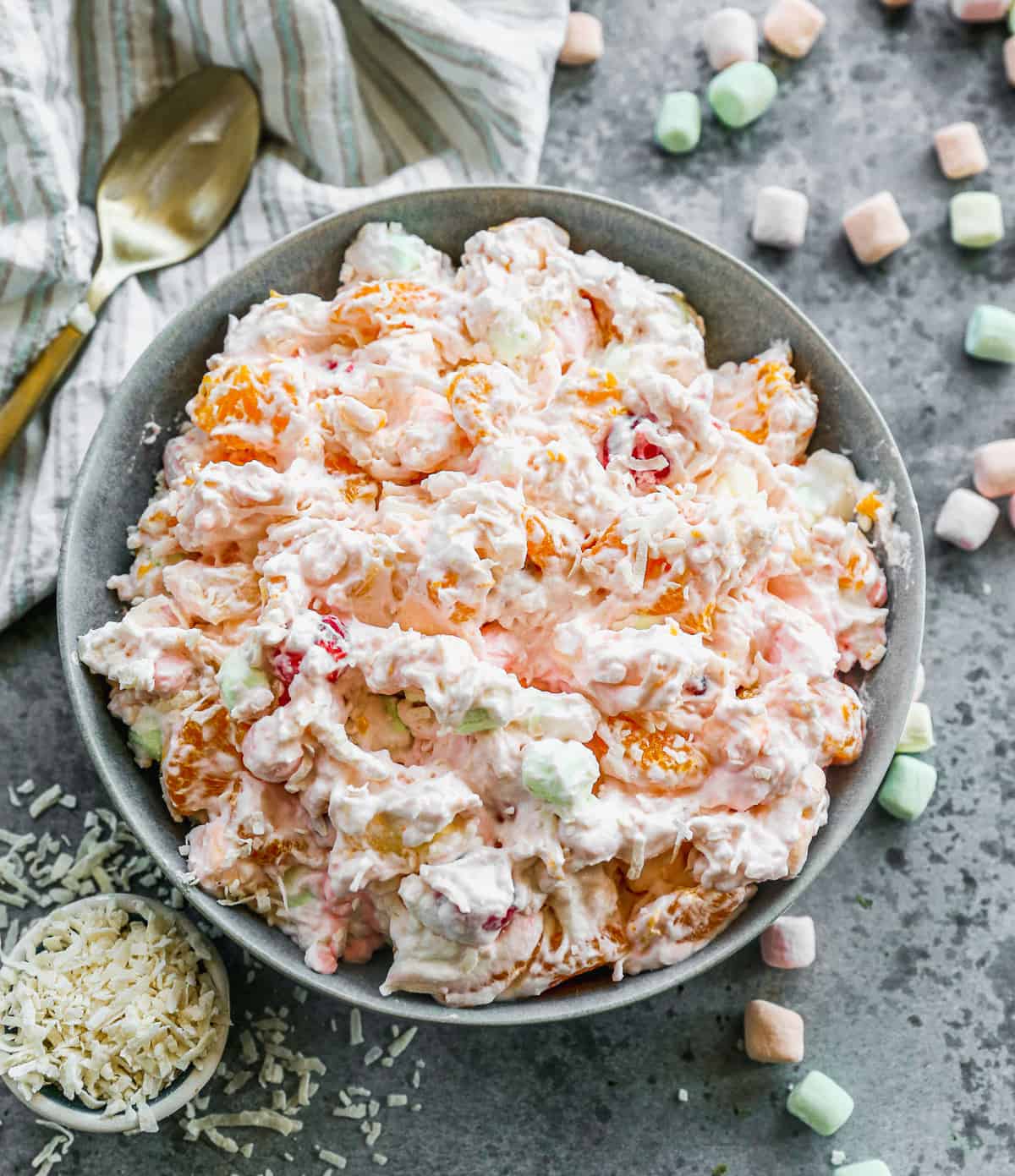 Ambrosia Fruit Salad Recipe
