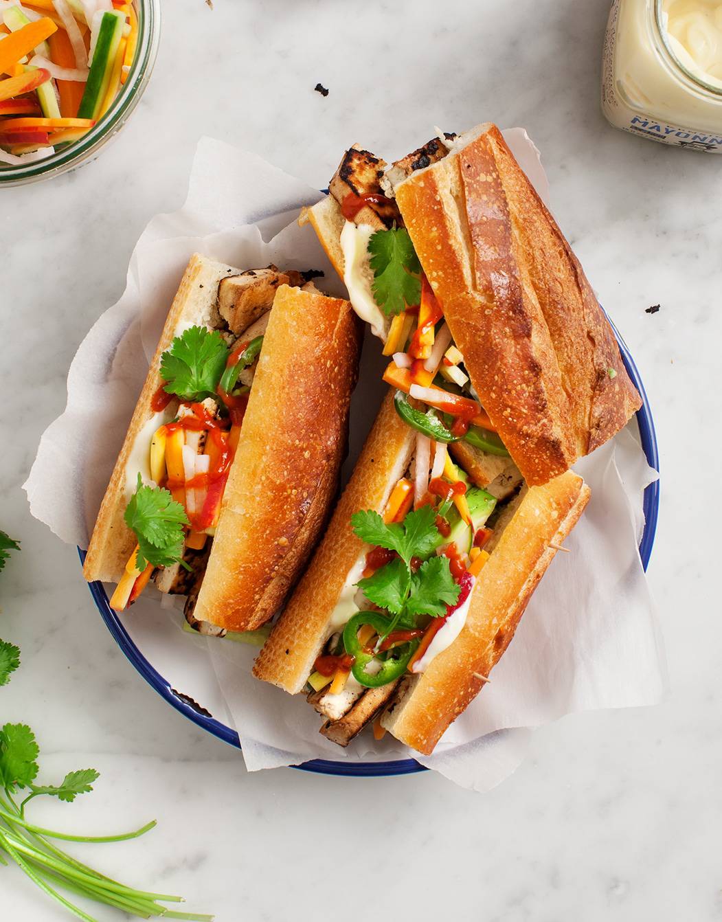 Bahn Mi Inspired Sandwich Recipe