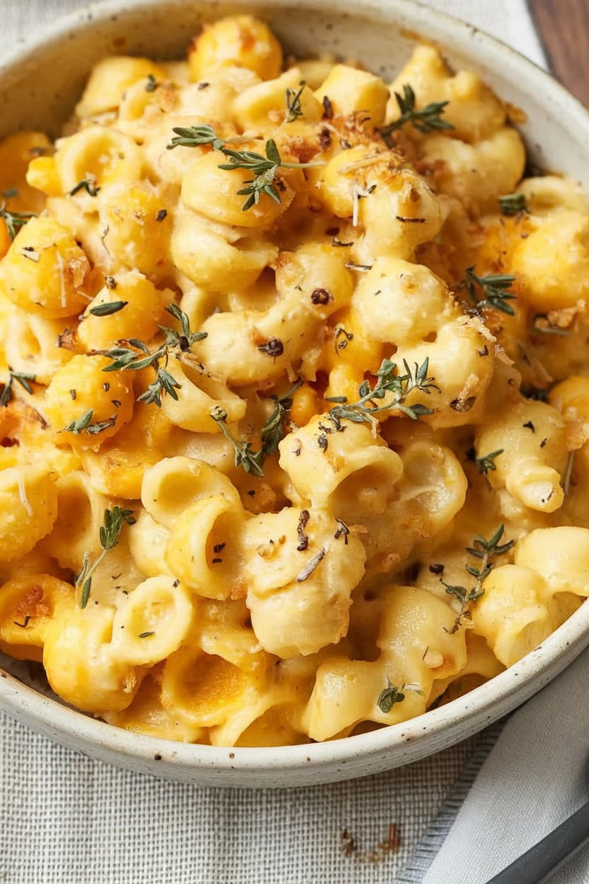 Butternut Squash Mac and Cheese