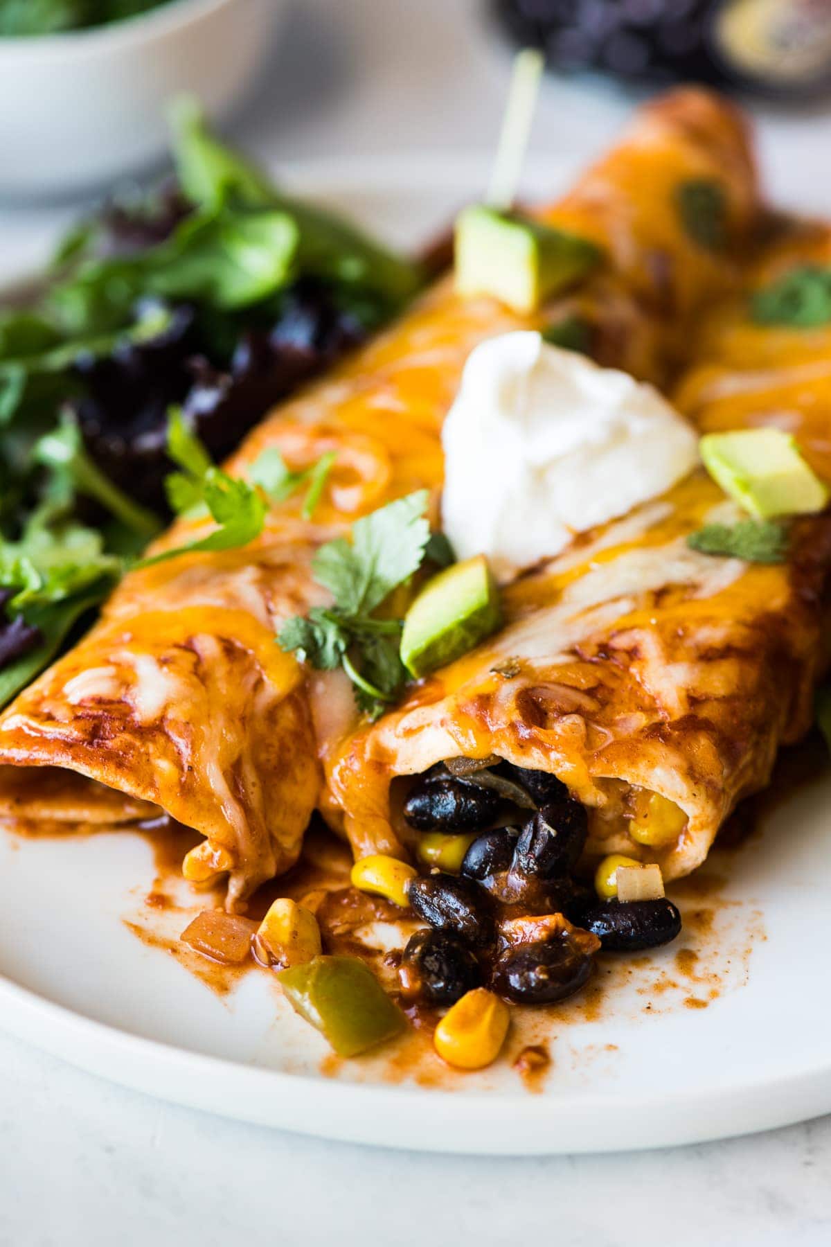 Bean Enchiladas Recipe