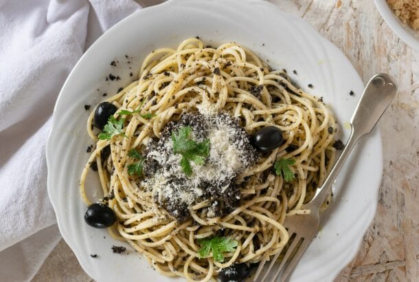 Black Olive Pasta Recipe