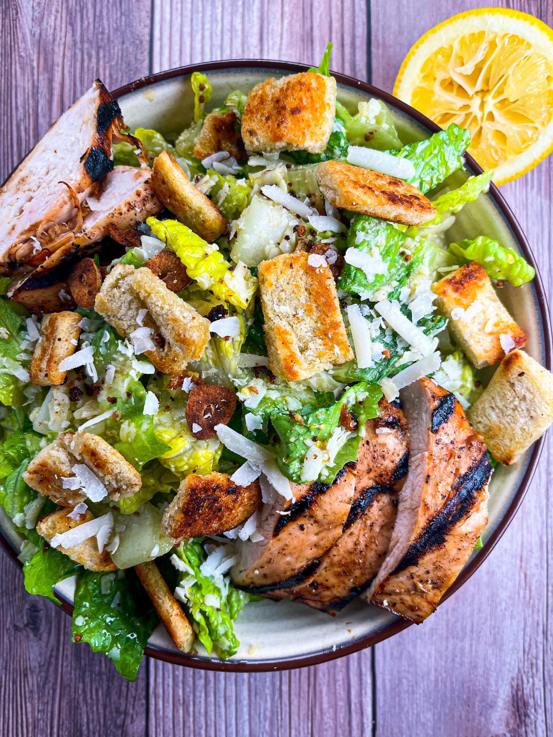 Quick Chicken Caesar Salad Remix Recipe
