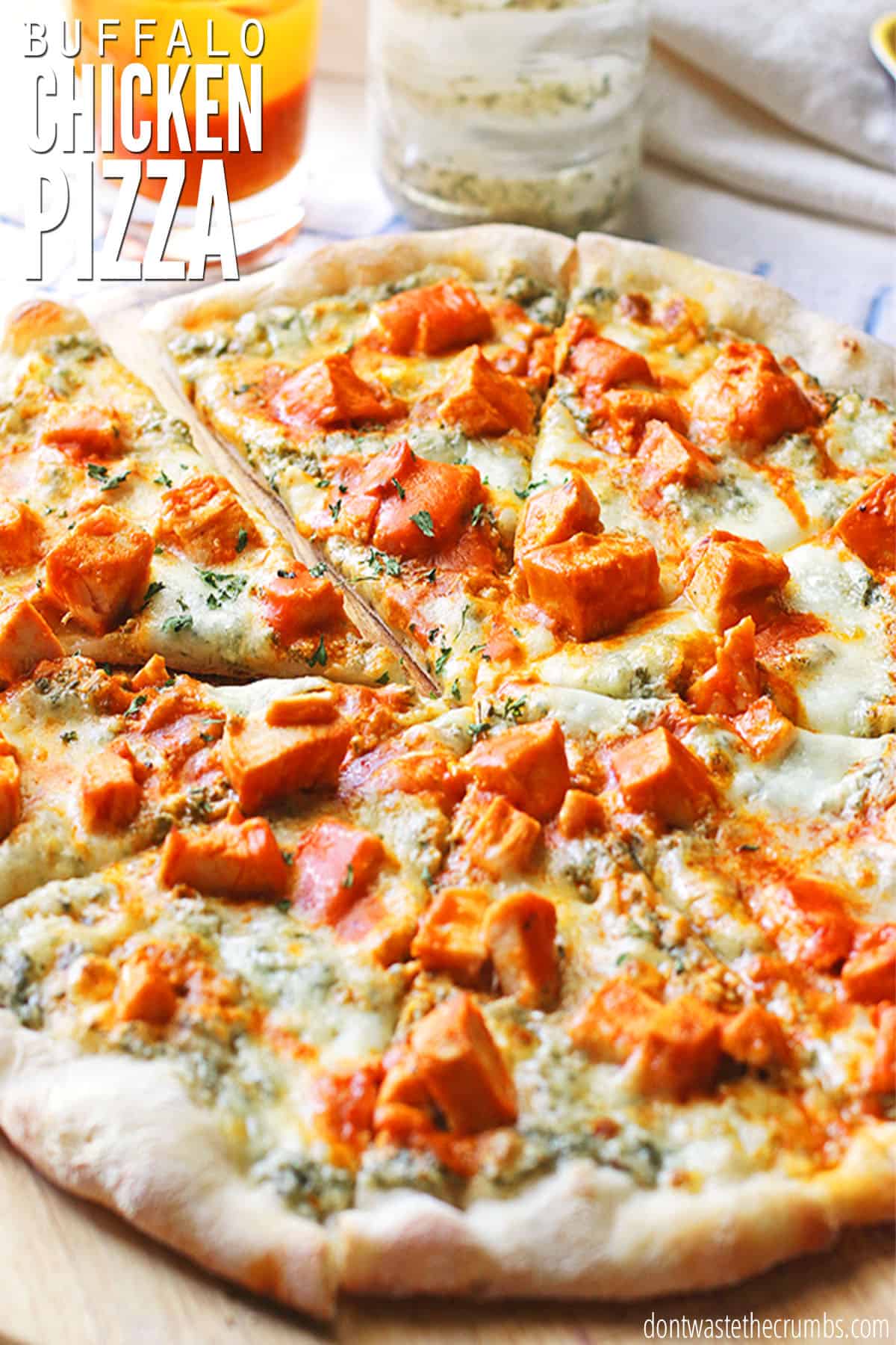Buffalo Chicken Blitz Pizza Recipe