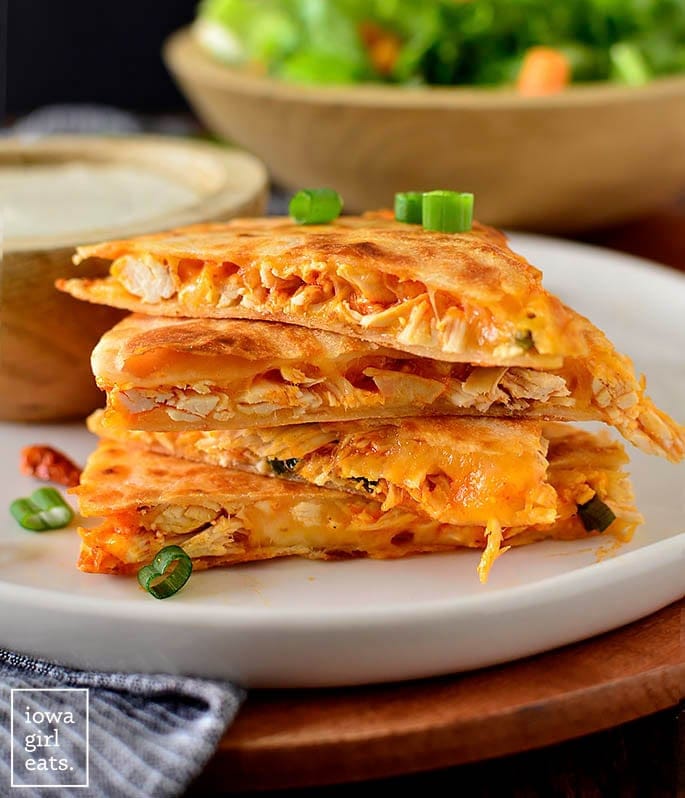 Spicy Chicken Quesadillas Recipe