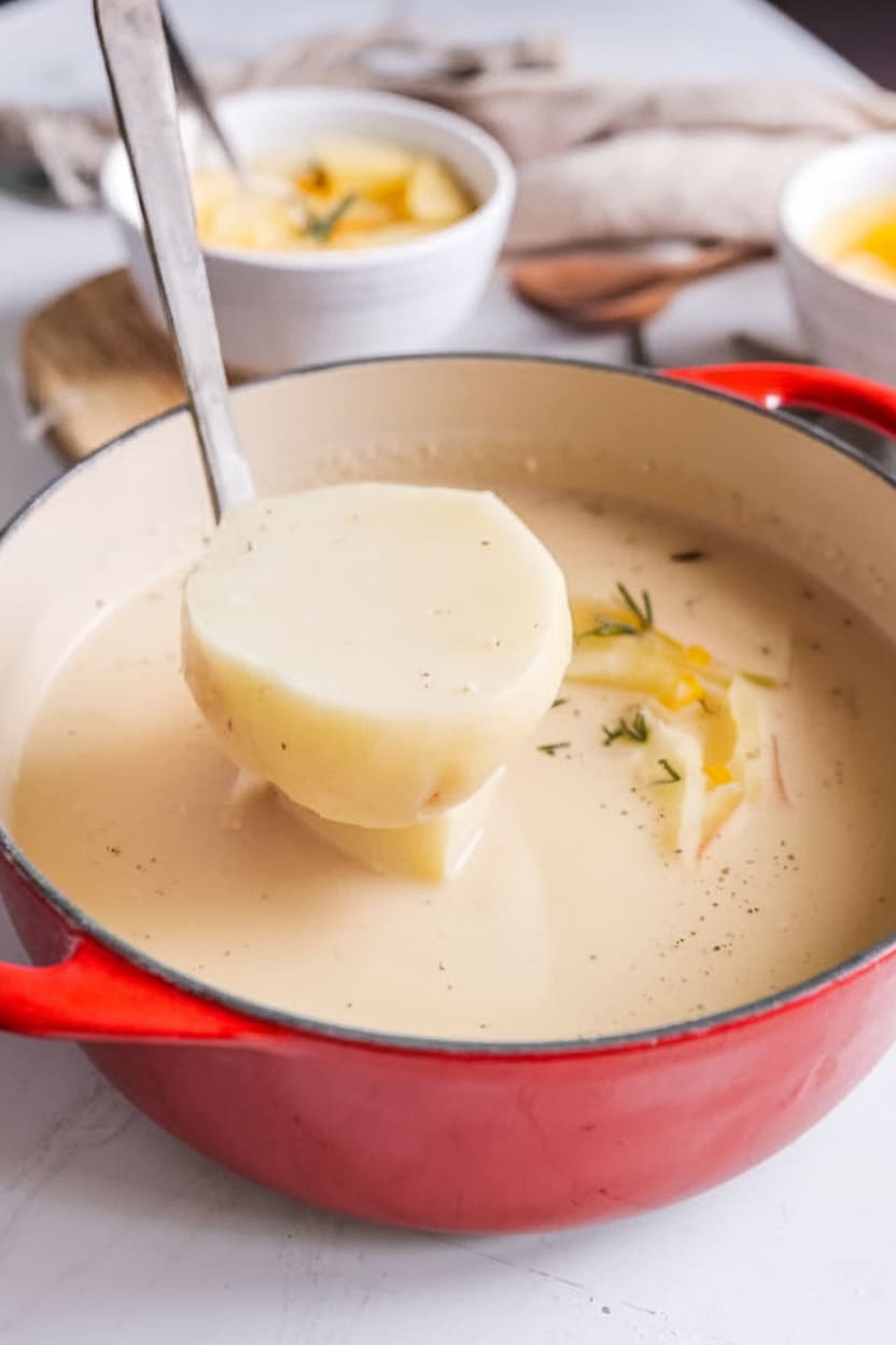 4-Ingredient Potato Soup