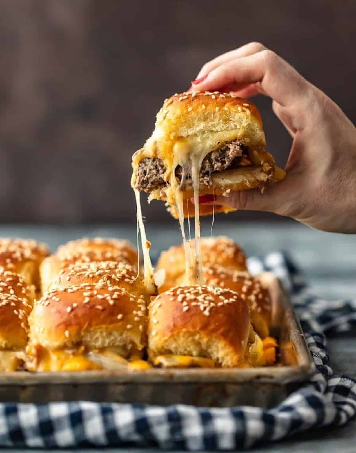 Cheeseburger Sliders Recipe