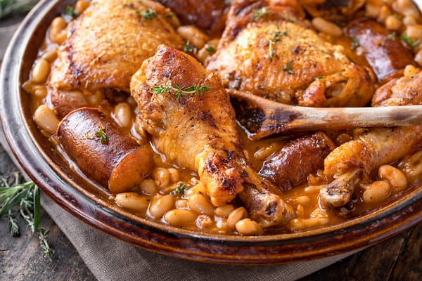 Rotisserie Chicken Cassoulet Recipe