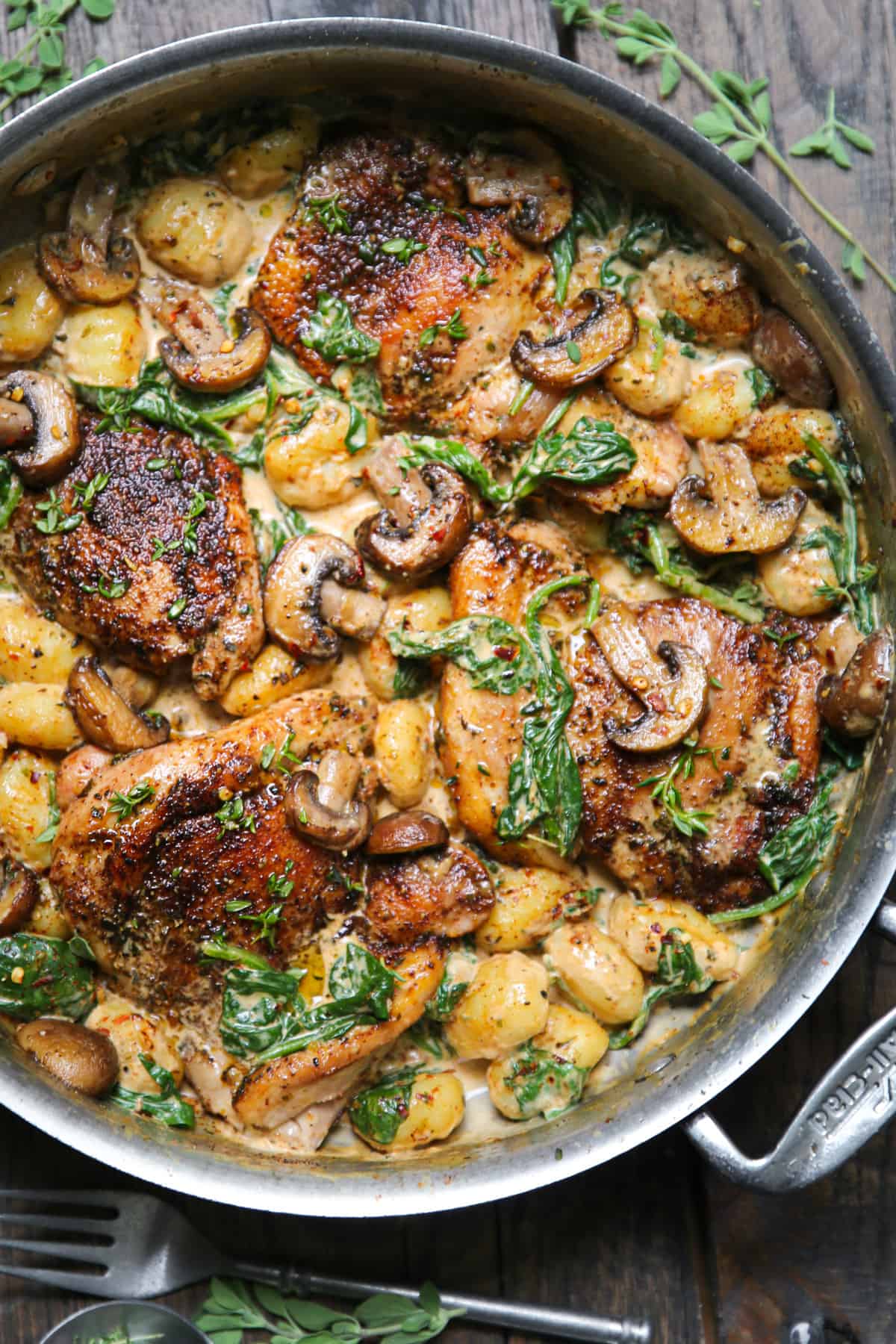 One-Pan Chicken and Gnocchi Bake Recipe