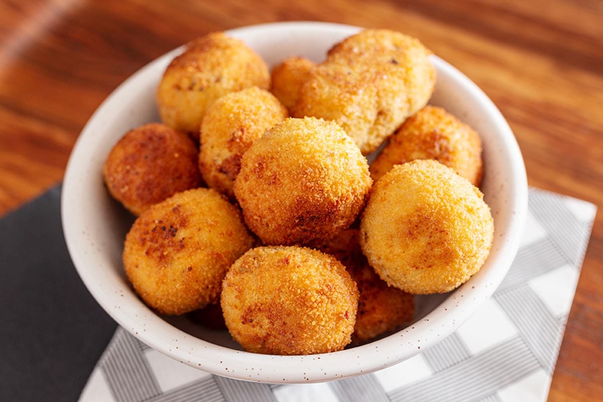 Leftover Green Bean Casserole Croquettes Recipe