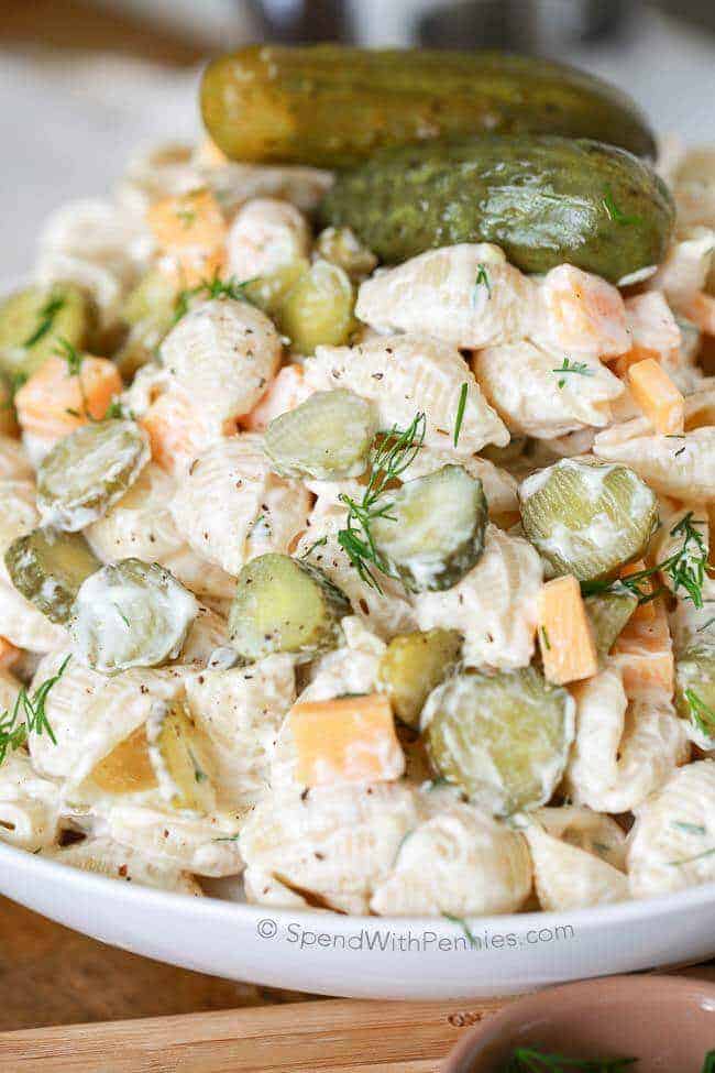 Pickle Pasta Salad