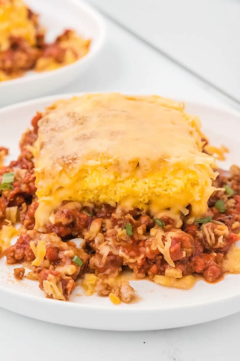Sloppy Joe Cornbread Casserole