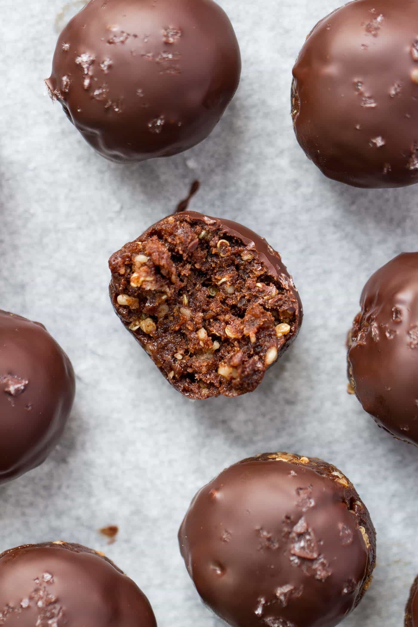 Quinoa Chocolate Energy Balls