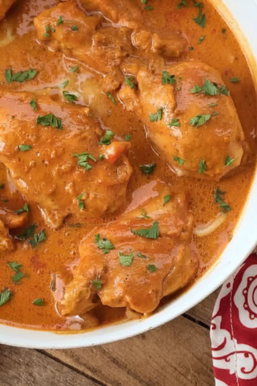 Hungarian Chicken Paprikash Recipe