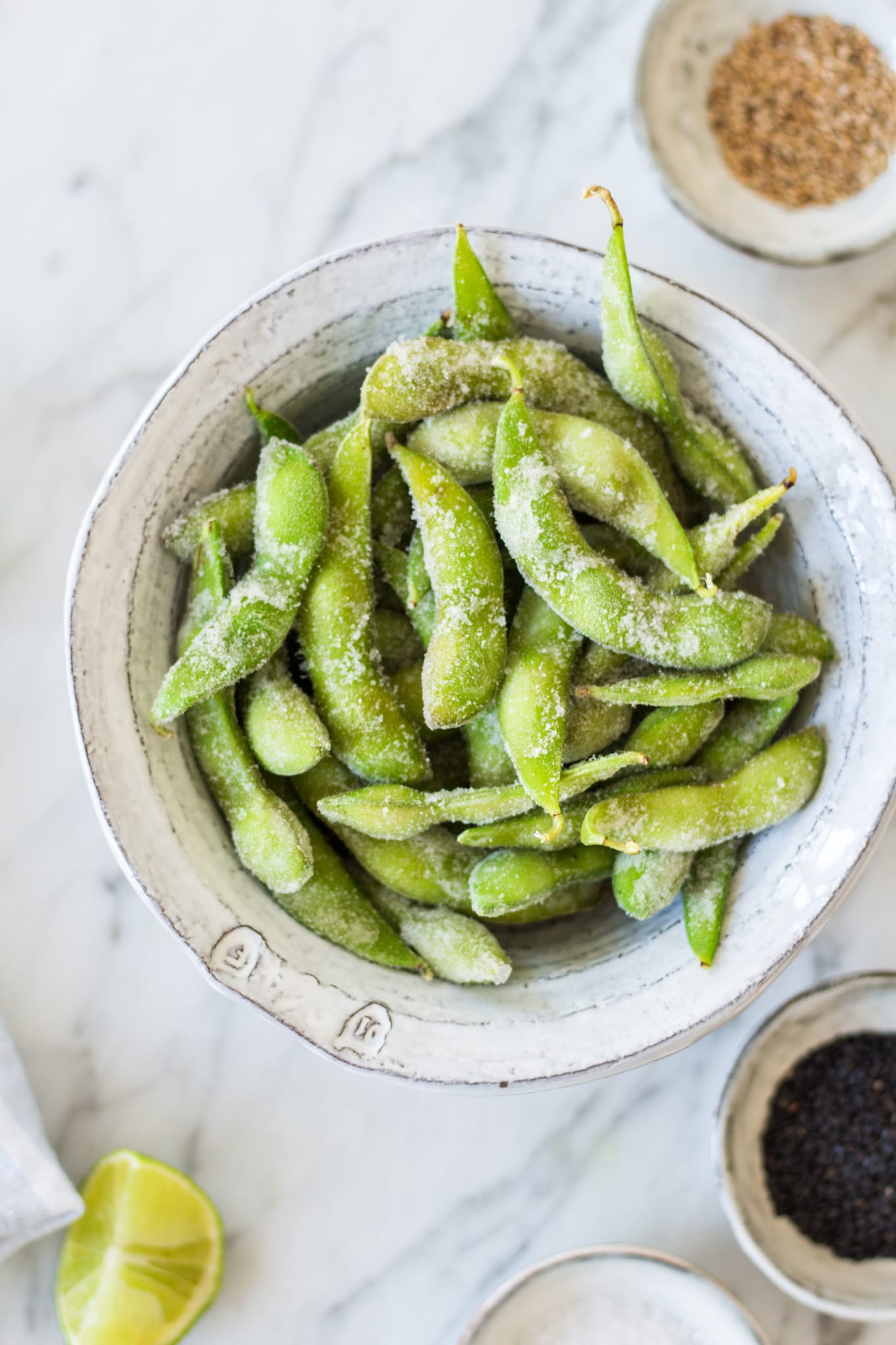 Edamame Pods with Sea Salt Recipe