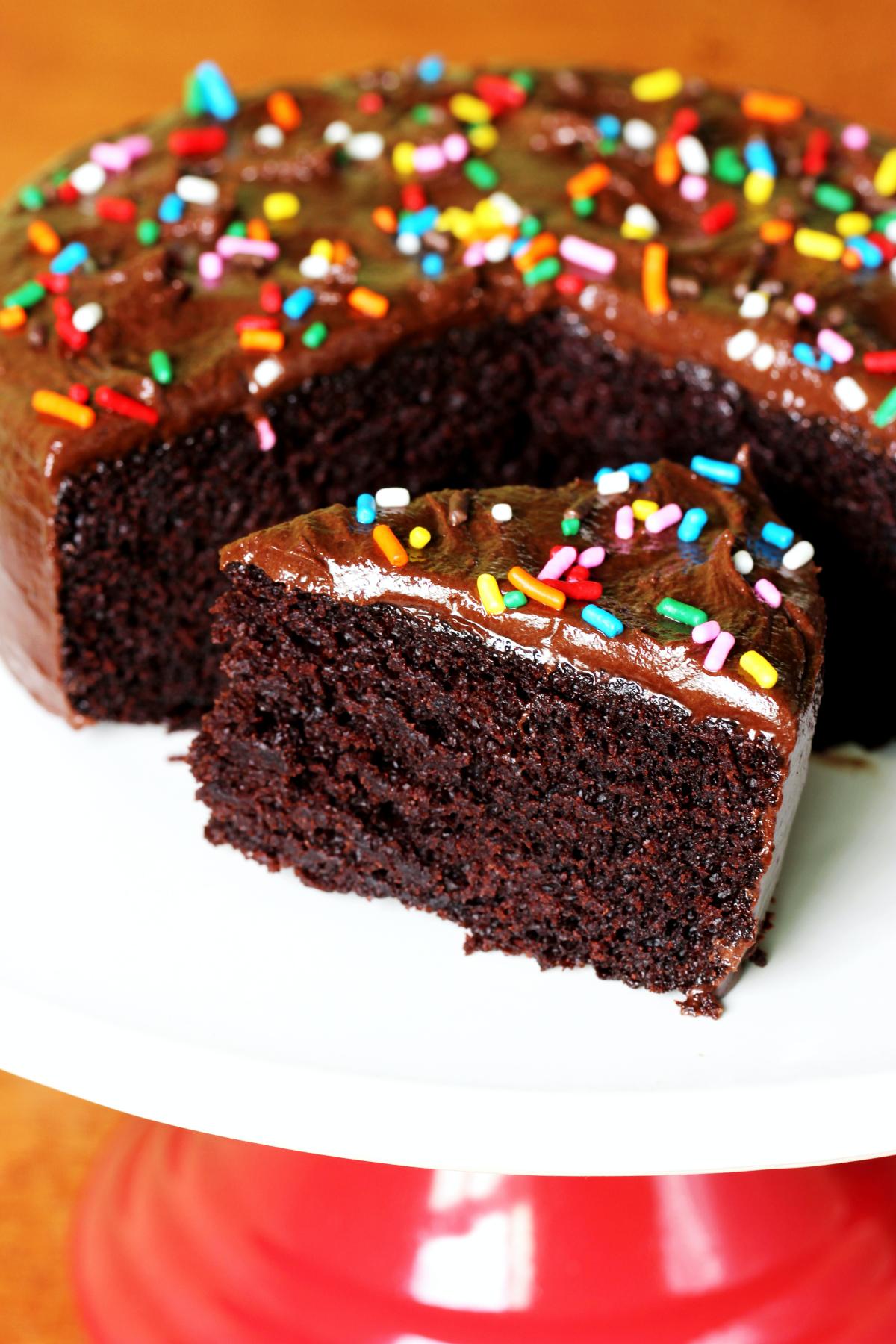 No-Egg Chocolate Cake Recipe