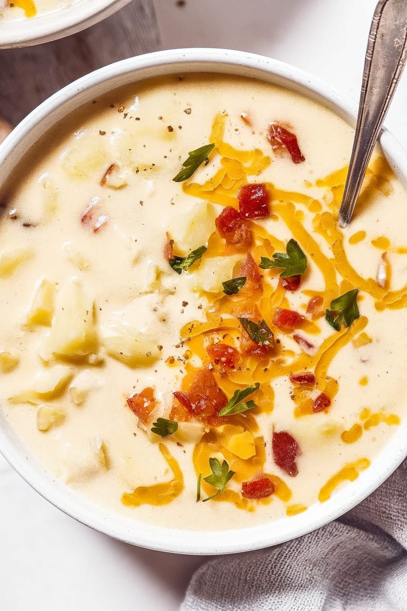 4-Ingredient Potato Soup