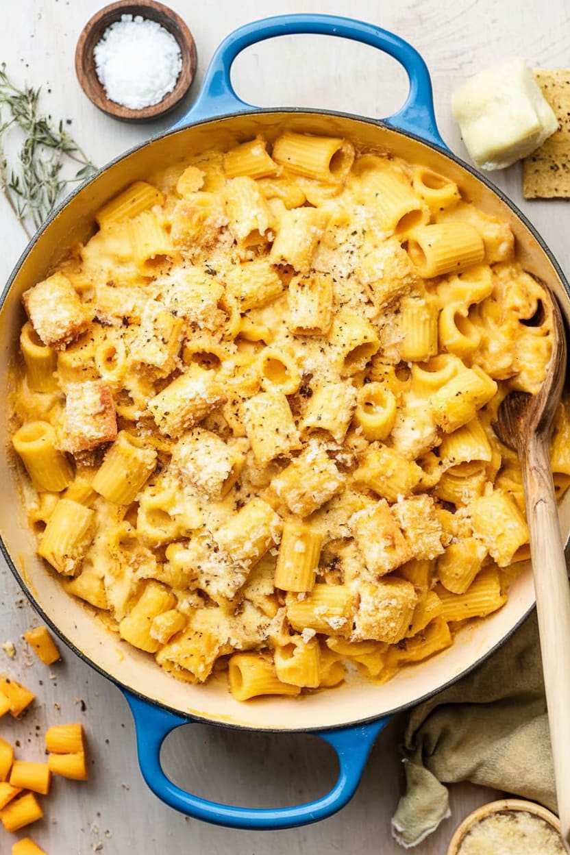 Butternut Squash Mac and Cheese