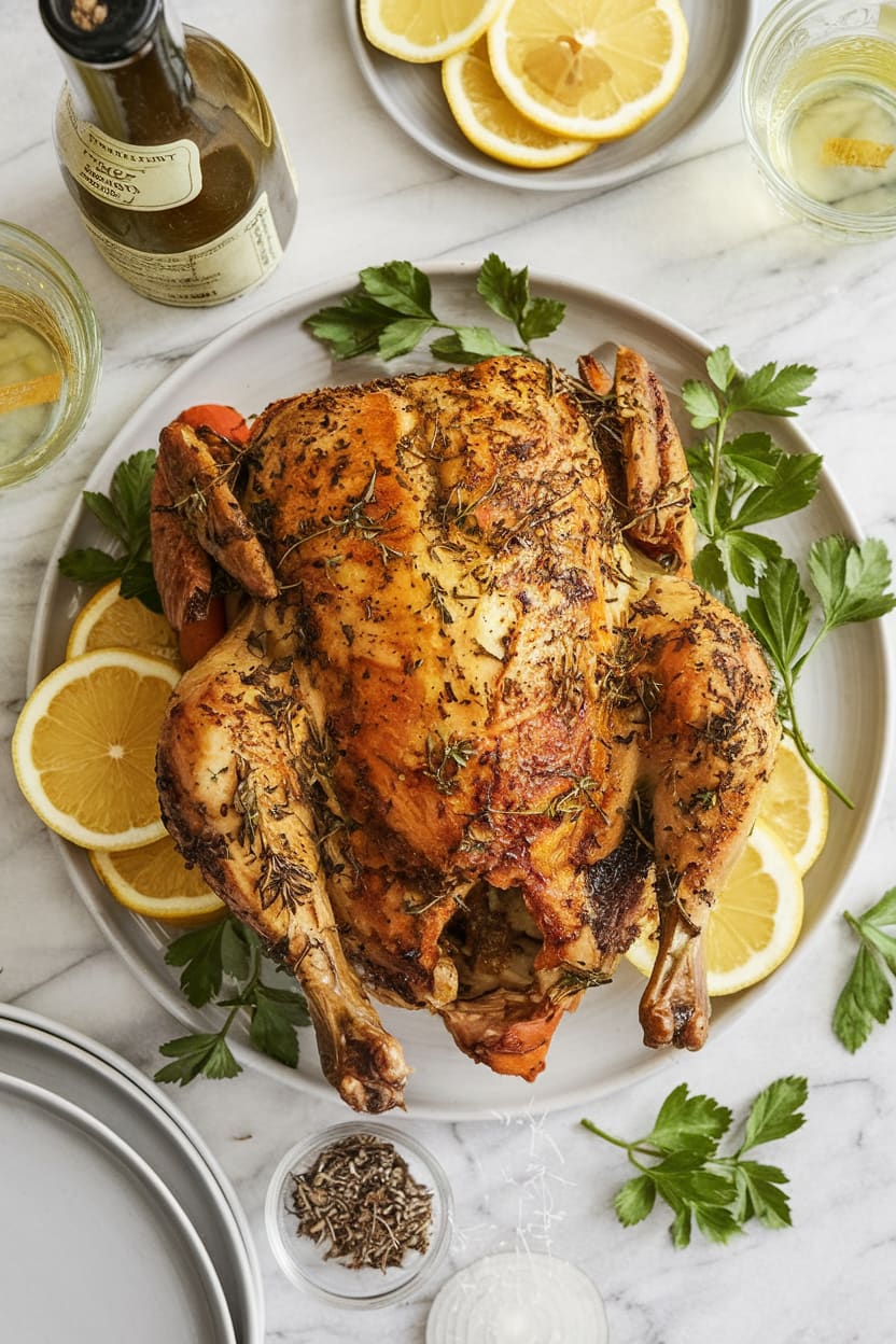 Lemon Herb Roasted Chicken