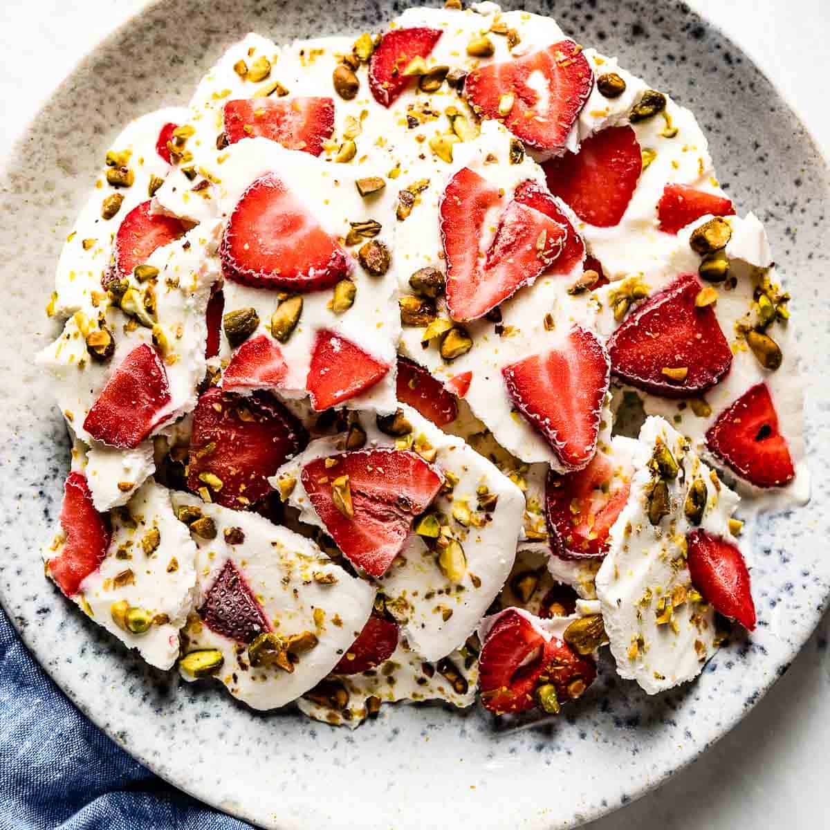 Frozen Yogurt Bark