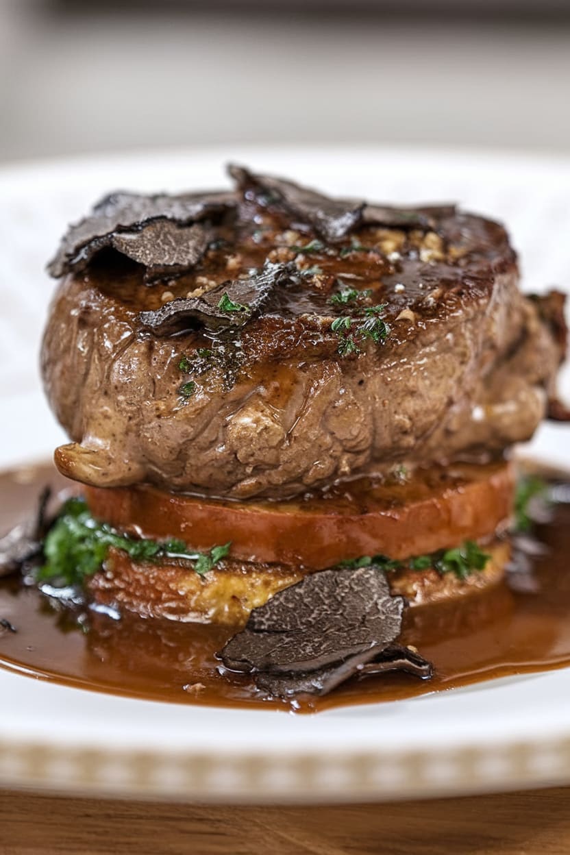 Extravagant Beef Tournedos Recipe (Tournedos Rossini)