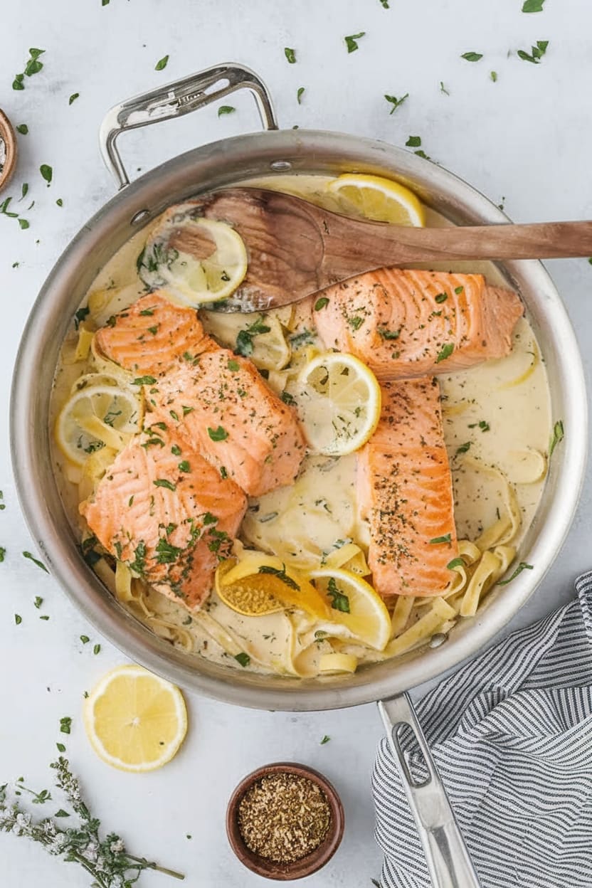 Creamy Lemon Salmon