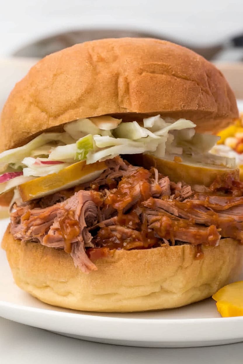 Slow Cooker Texas Pulled Pork