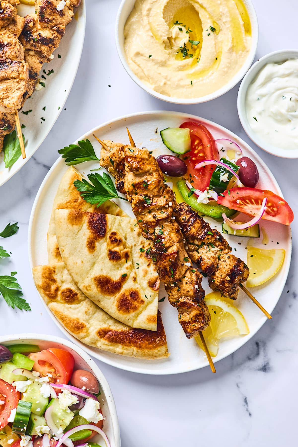 Greek-Style Chicken Kabobs