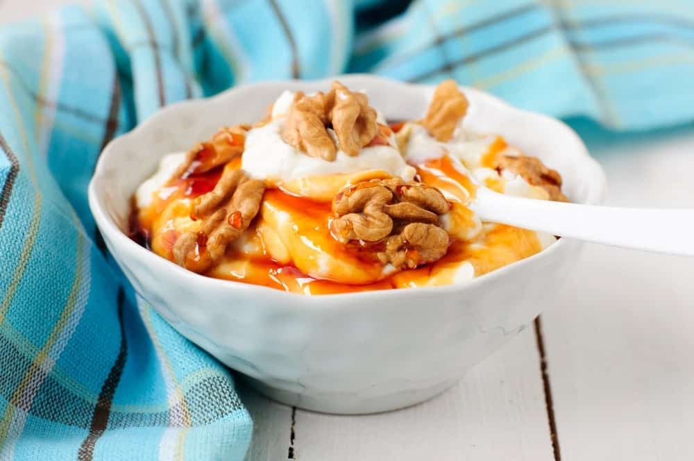 Plain Yogurt with a Drizzle of Honey Recipe