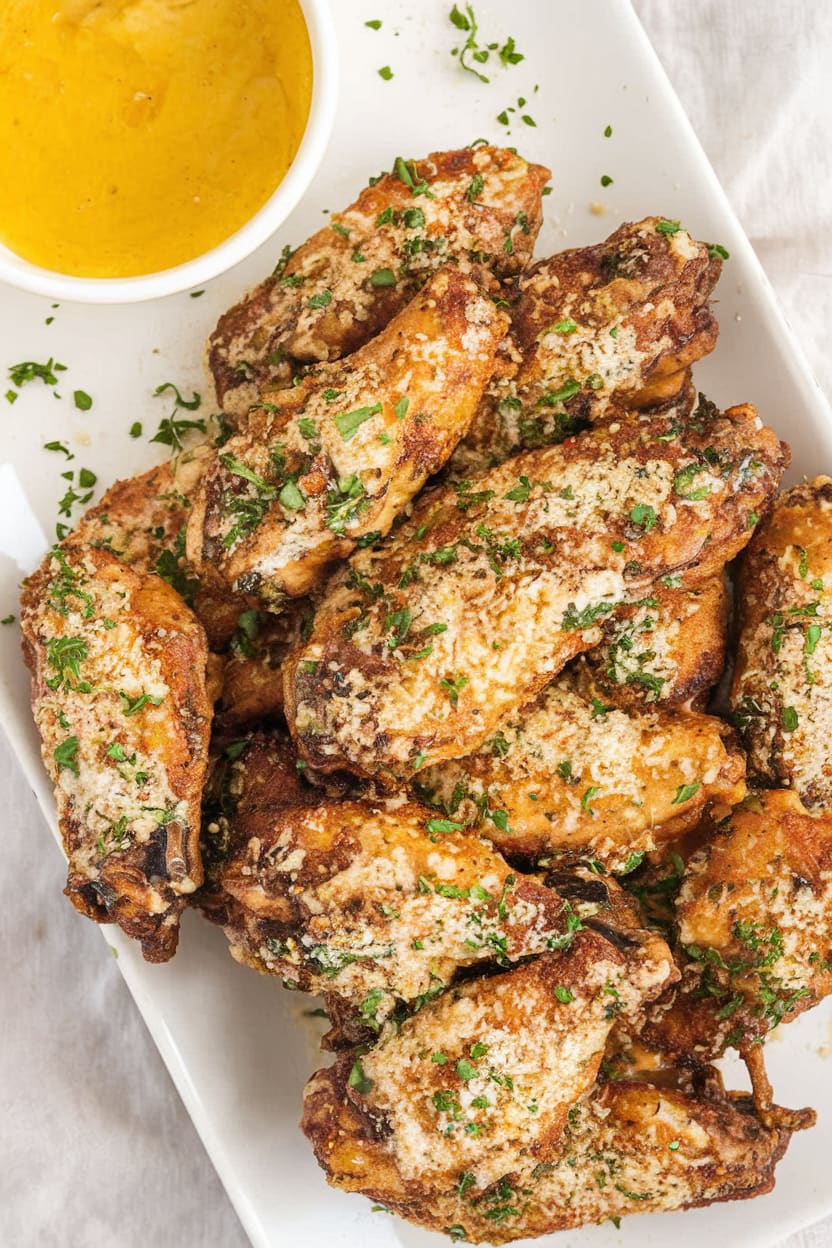 Garlic Parmesan Wings