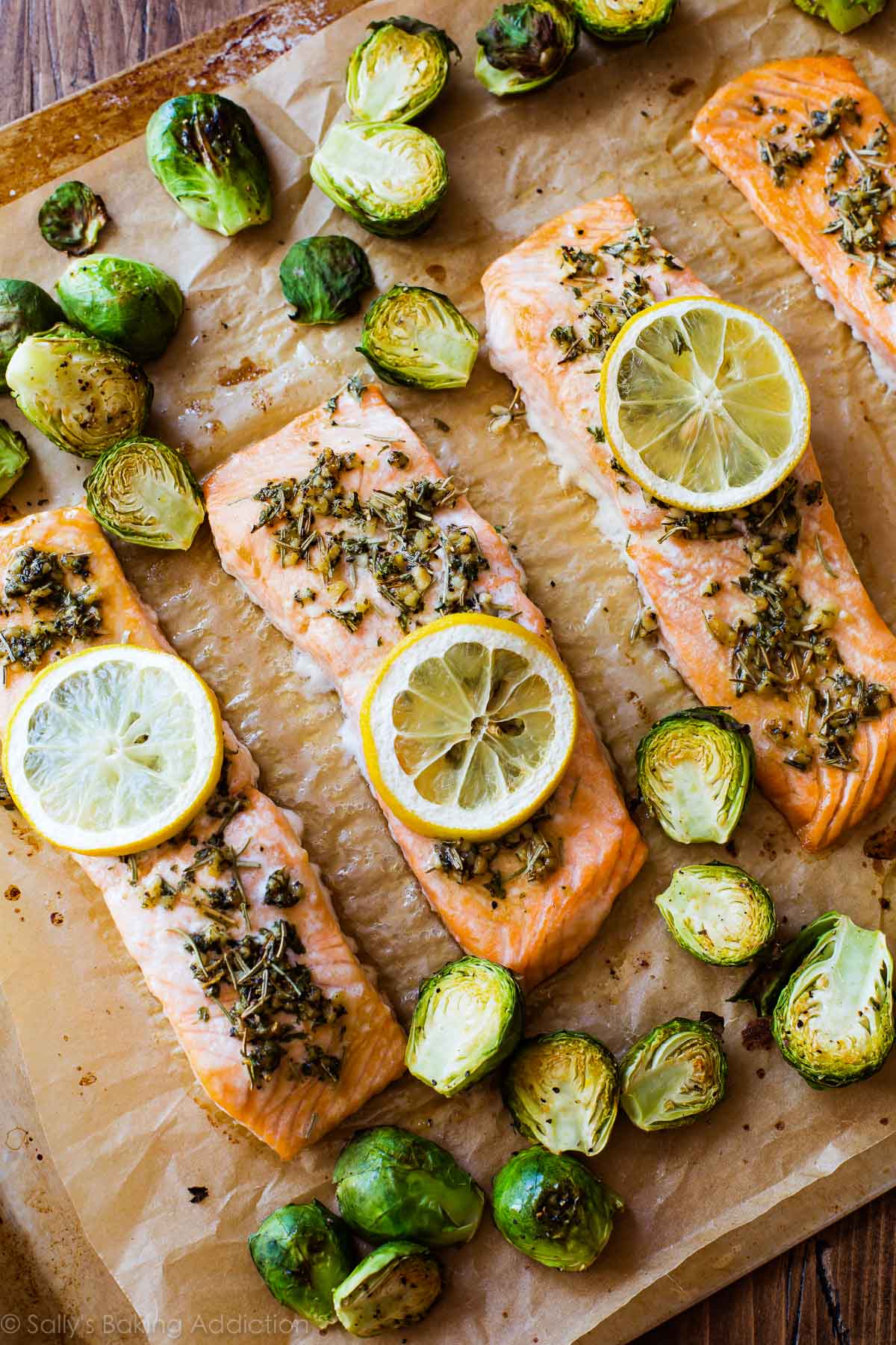 Lemon Herb Baked Salmon Recipe
