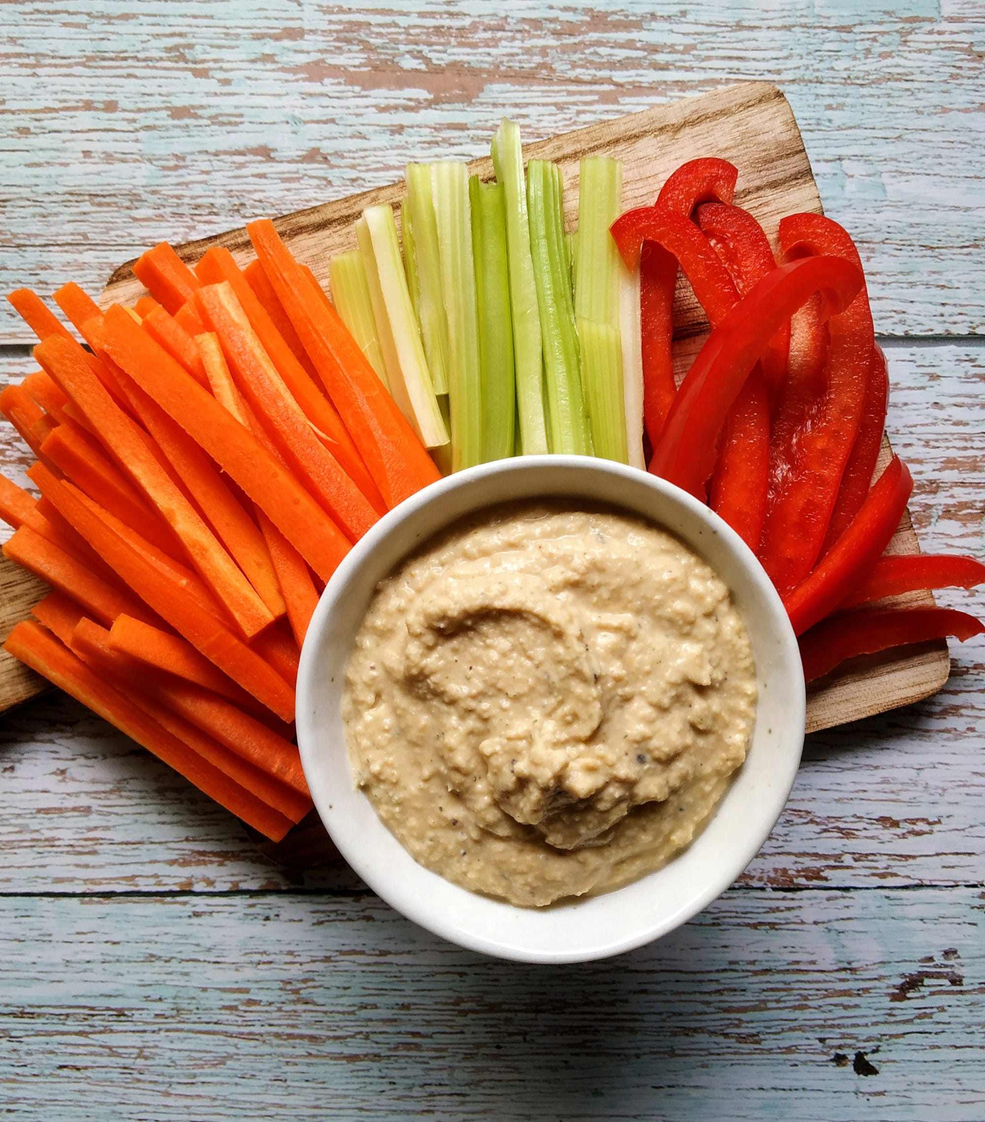 Hummus & Veggie Sticks Recipe