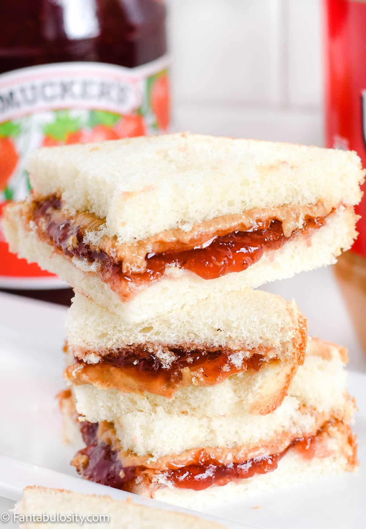 Cheap Peanut Butter and Jelly Sandwiches Recipe