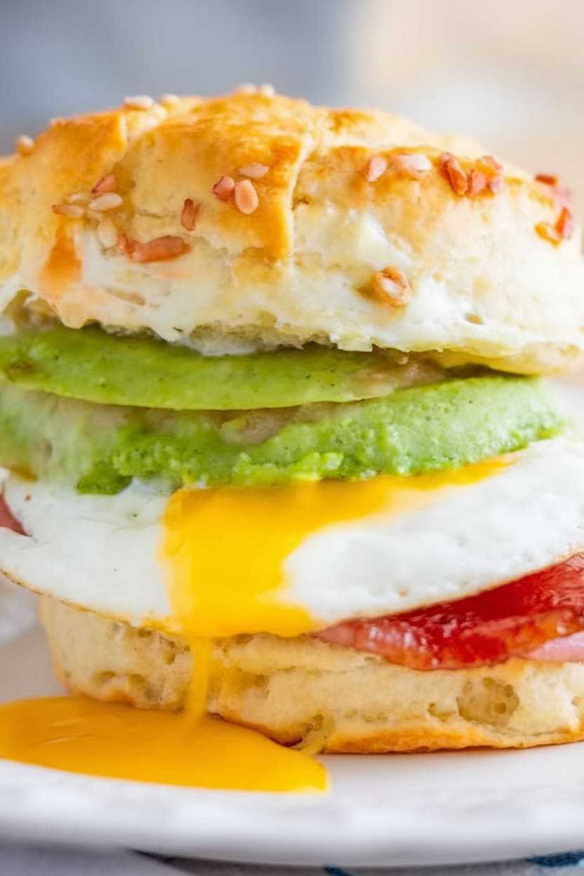 Make Ahead Breakfast Biscuit Sandwiches