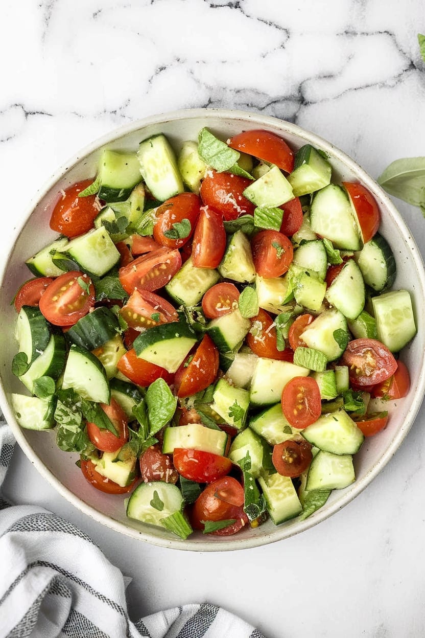 Cucumber Tomato Salad