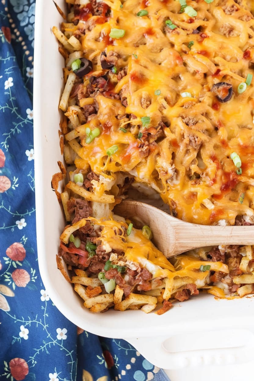 Taco Hashbrown Casserole