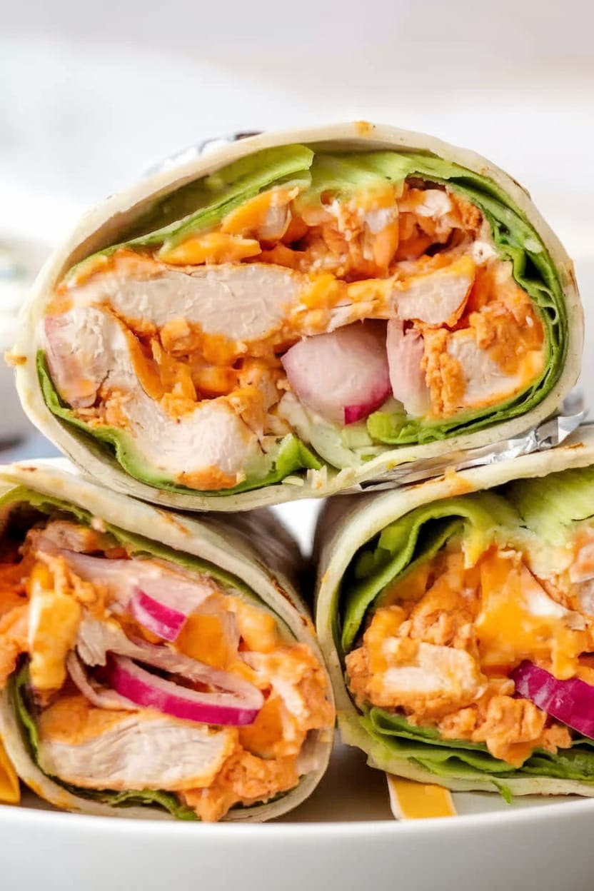 Buffalo Chicken Wraps