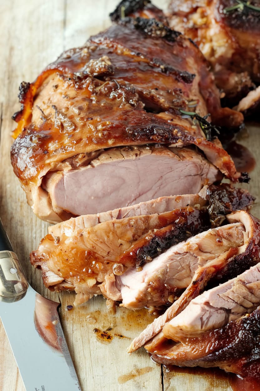 Bourbon Brown Sugar Pork Tenderloin