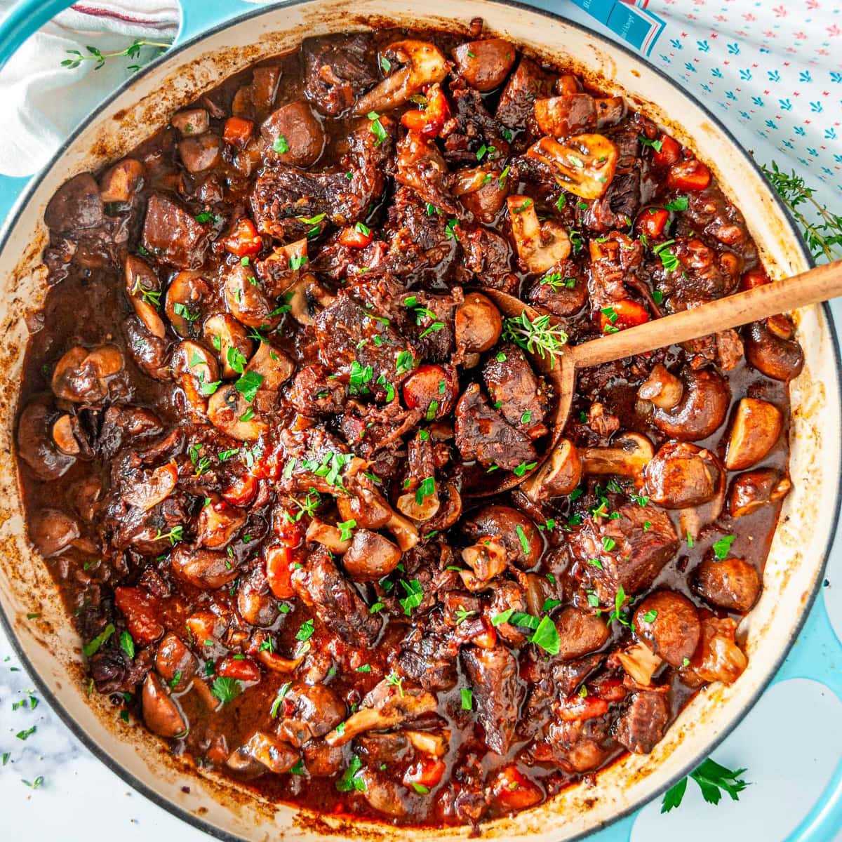 Julia Child's Beef Bourguignon Recipe