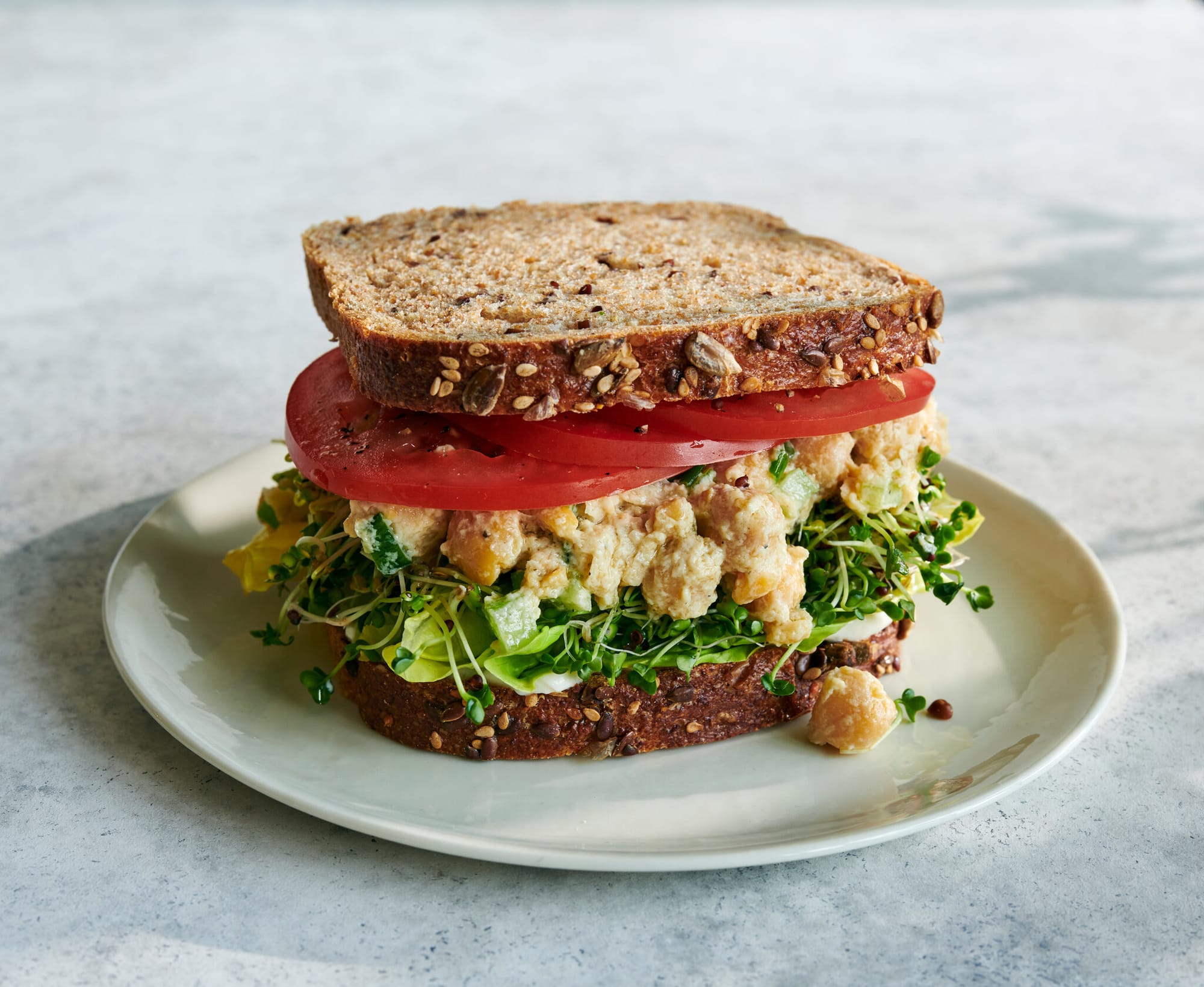 Chickpea Salad Sandwich Recipe
