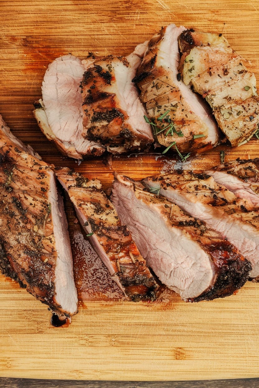 Bourbon Brown Sugar Pork Tenderloin