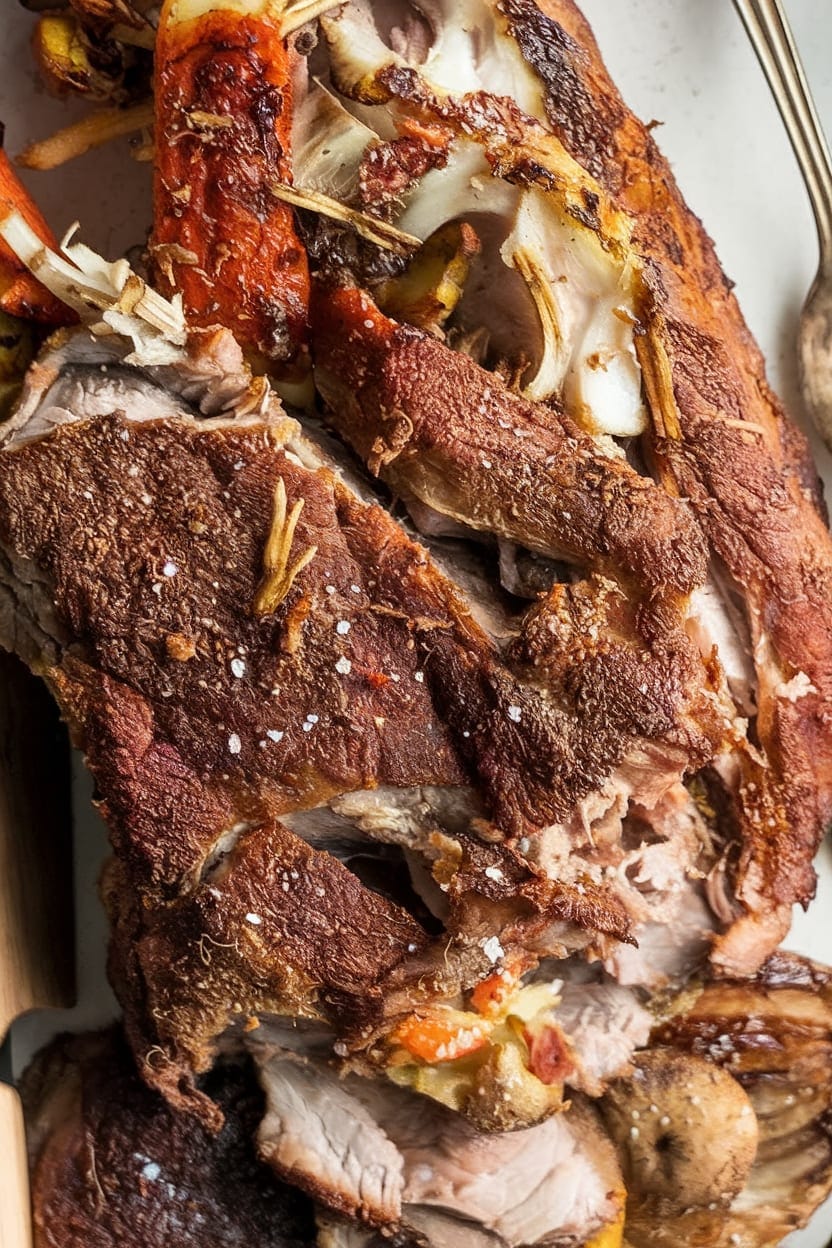 Extra-Crispy Slow-Roasted Pork Shoulder