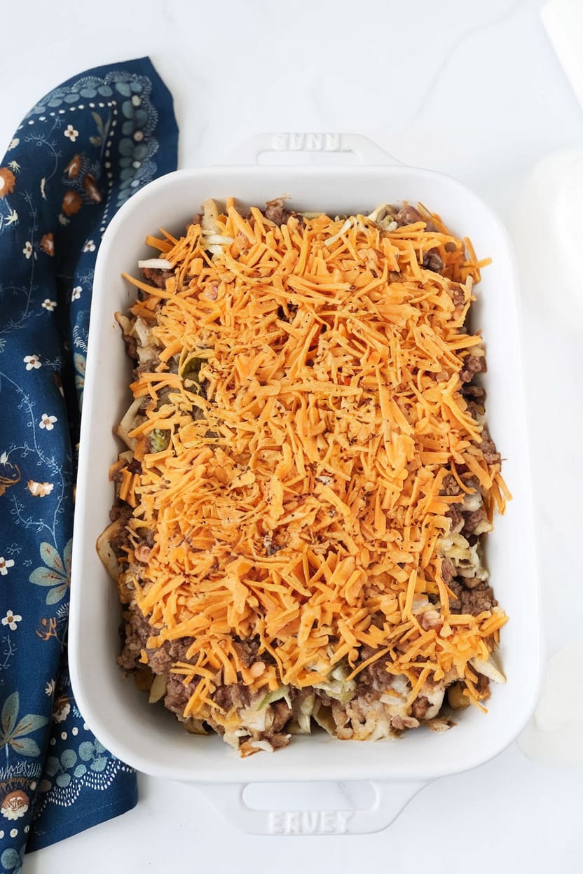 Taco Hashbrown Casserole