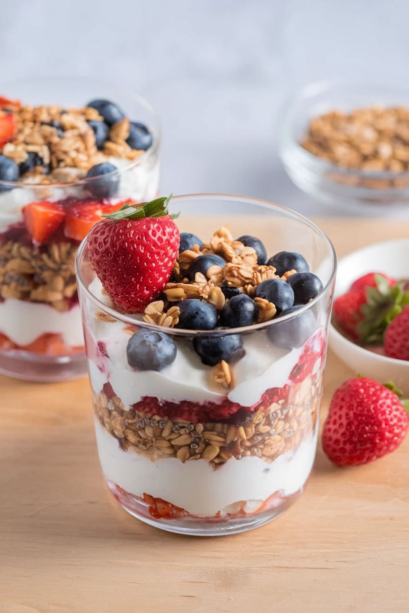 Greek Yogurt Parfaits
