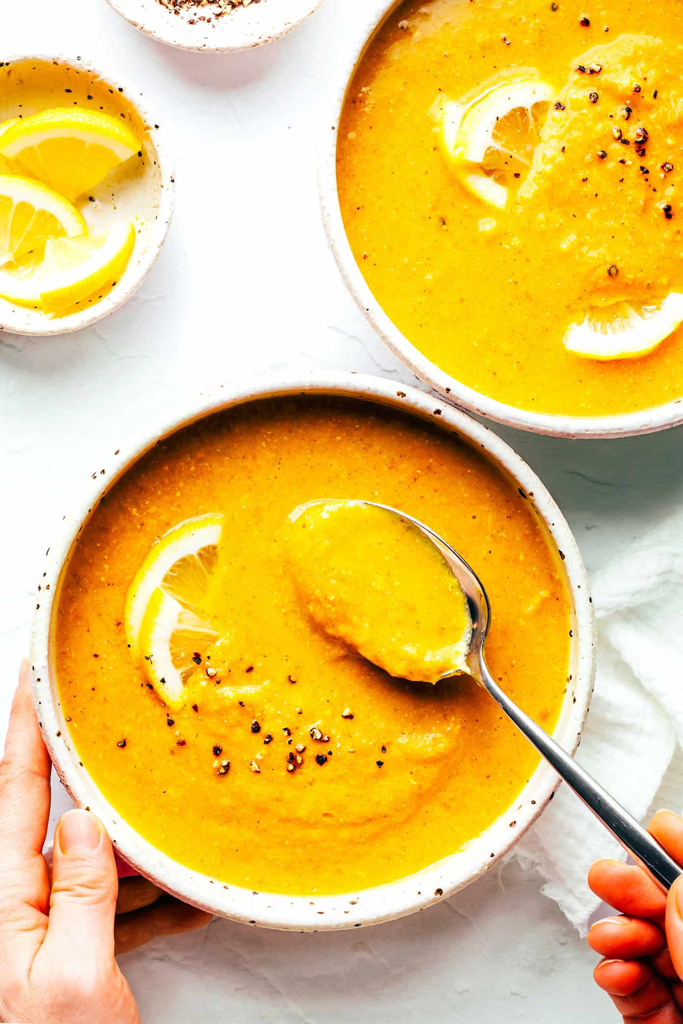 Lemony Lentil Soup Recipe