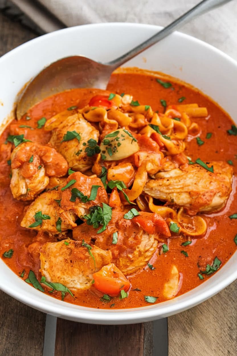 Hungarian Chicken Paprikash Recipe